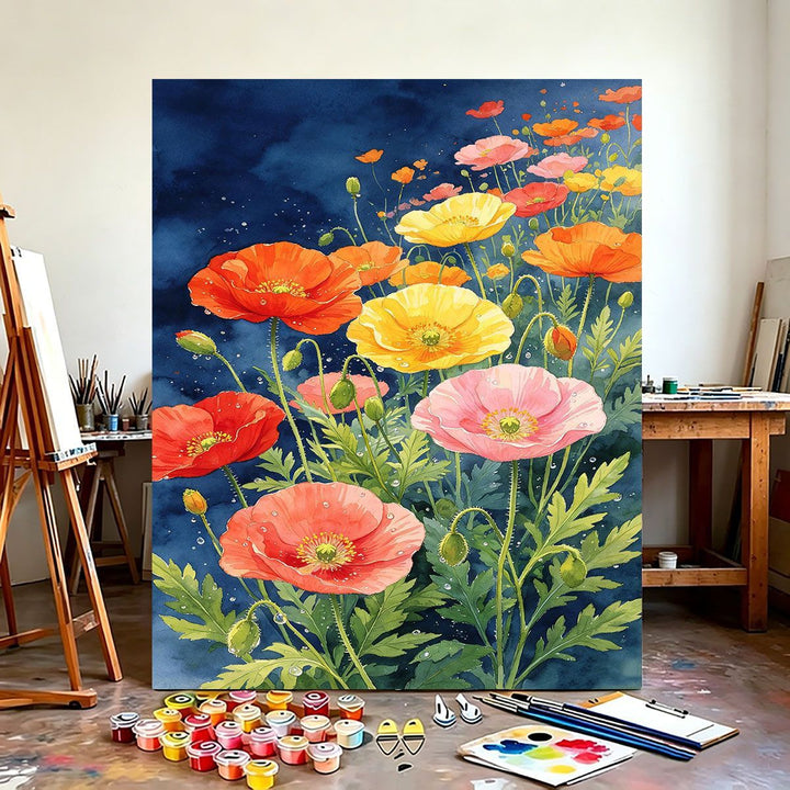 Floral-Theme Wall Art Canvas Print Stornfield