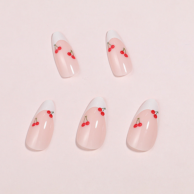 Artistic Cherry Blossom Press-On Nails Stornfield