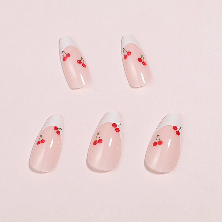 Artistic Cherry Blossom Press-On Nails Stornfield