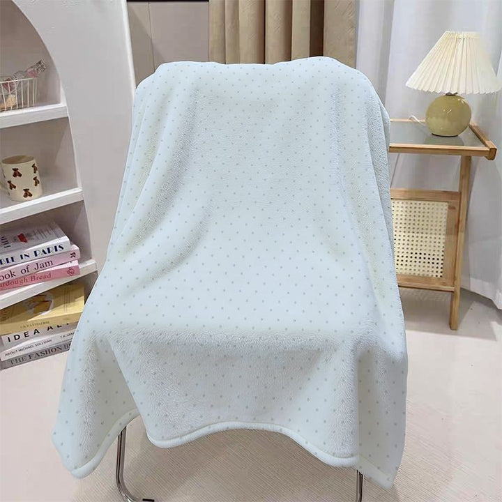 Cozy Dot Pattern Throw Blanket Stornfield