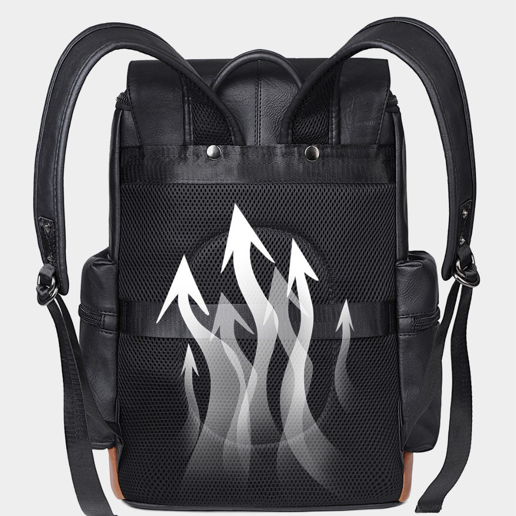 Elegant Backpack Made of Durable Synthetic Leather Stornfield