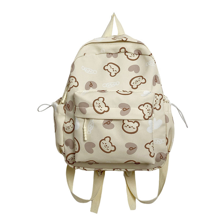 Cute Character Print School Backpack Stornfield