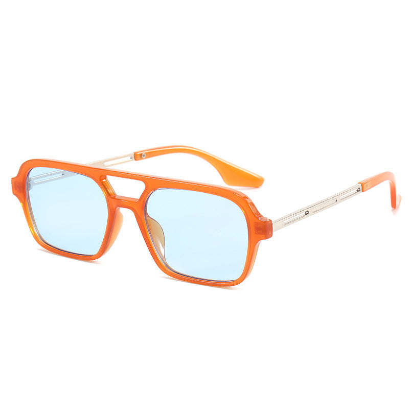 Women's Designer Sunglasses with Elegant Transparent Frame and Yellow Lenses Stornfield