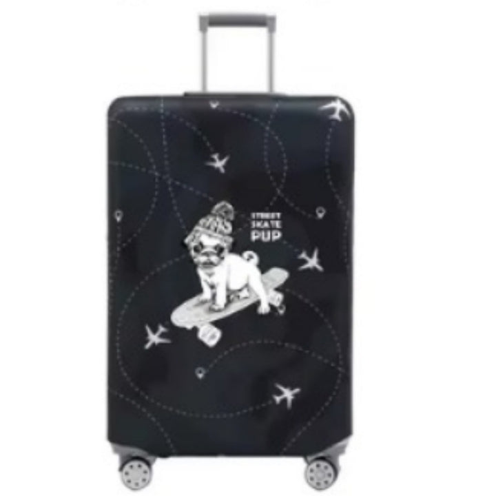 Women Hard-Shell Travel Suitcase with Funny Pet Design Stornfield