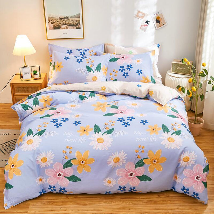 Cozy Heart Pattern Bedding Set