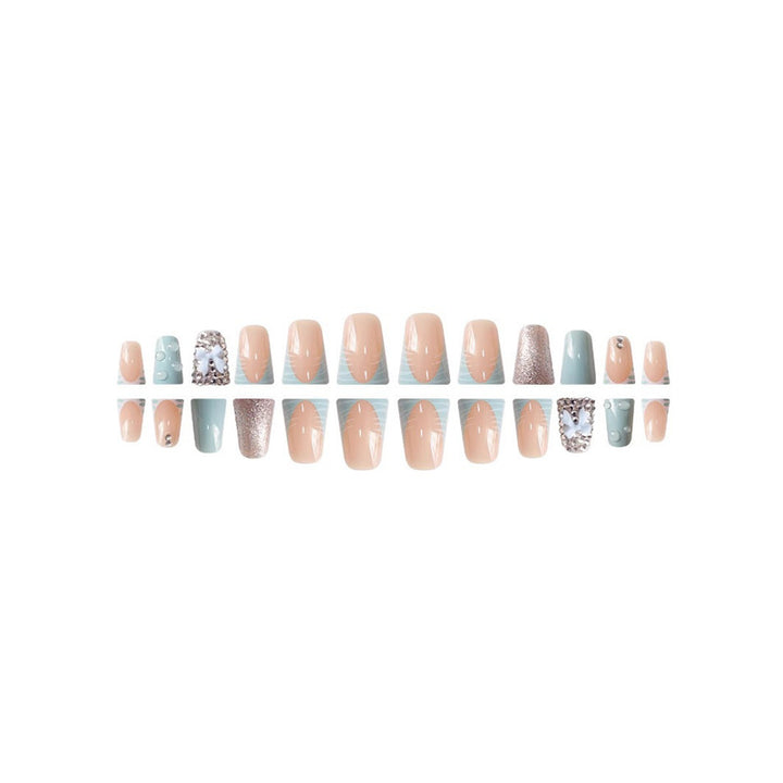 Decorative Nail Art Set with 3D Bows and Gems Stornfield