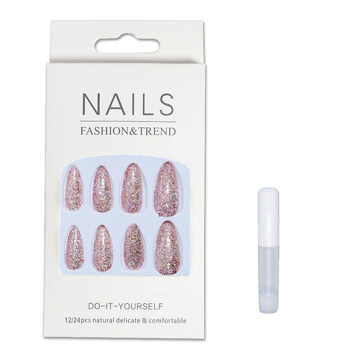 Glamorous Glitter Press-On Nail Set Stornfield