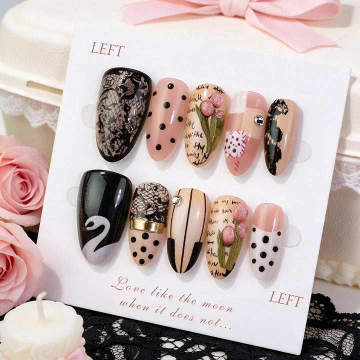 Decorative Artistic Press-On Nails