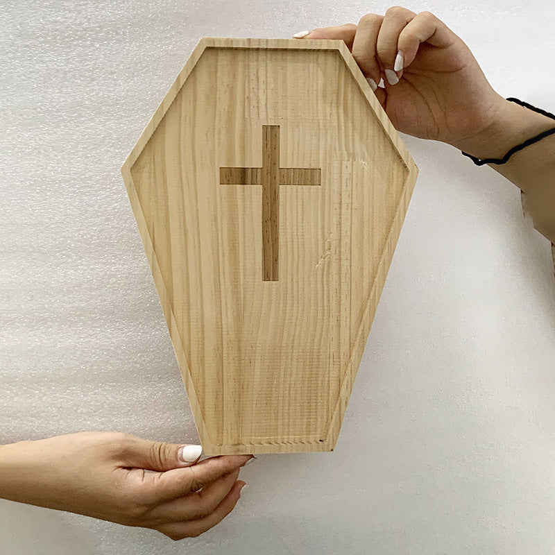 Decorative Wooden Bat Wall Art