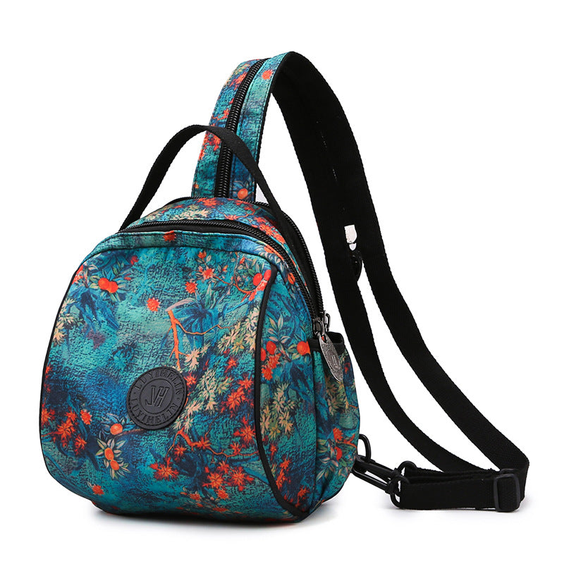 Geometric Patterned Backpack Stornfield