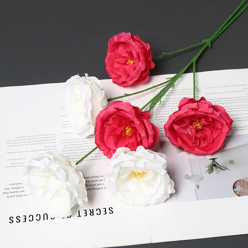 Elegant Silk Floral Stem for Home Decor Display