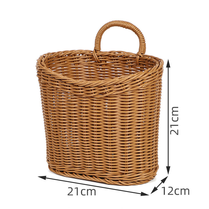Handwoven Storage Basket with Sturdy Handle Stornfield