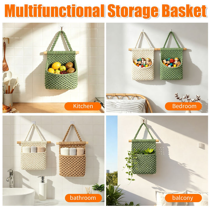 Macrame Wall Organizer Stornfield