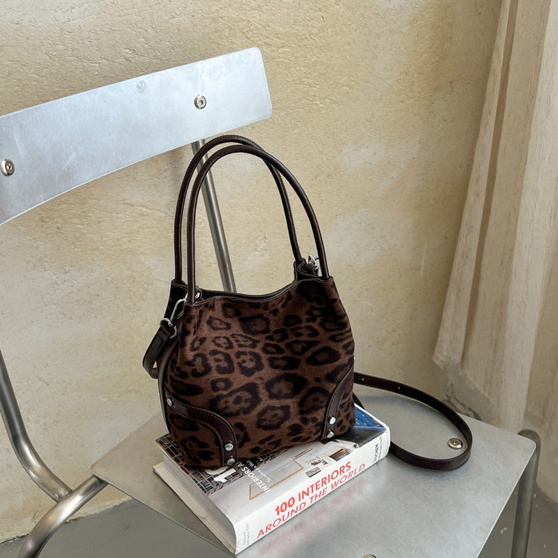 Suede Craft Handbag