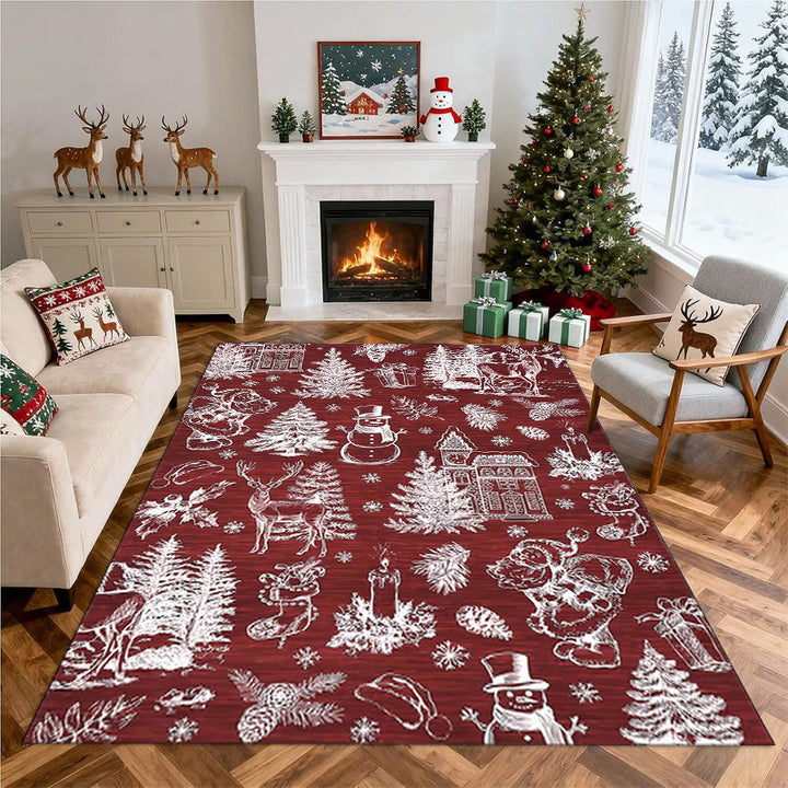 Christmas-Themed Area Rug Stornfield