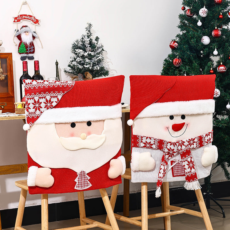 Festive Christmas Chair Cover Stornfield