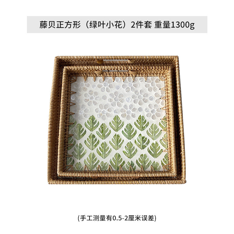 Women's decorative mosaic serving platter set Stornfield