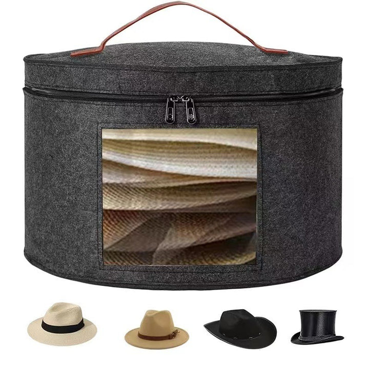 Practical storage basket with viewing window Stornfield
