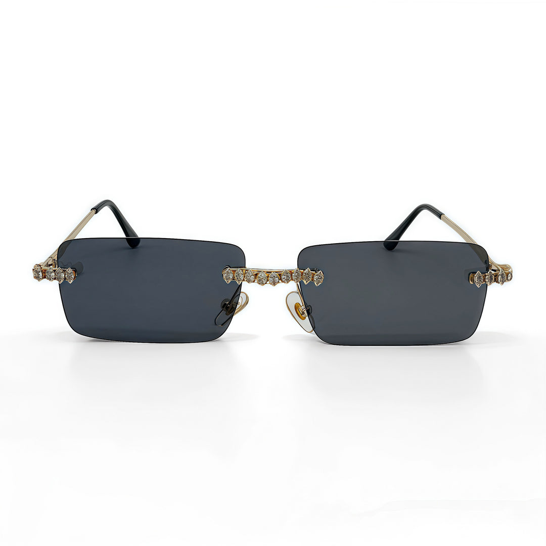 Ladies Fashion Sunglasses in extravagant design with sparkling frame Stornfield