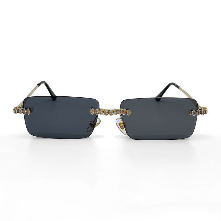 Ladies Fashion Sunglasses in extravagant design with sparkling frame Stornfield