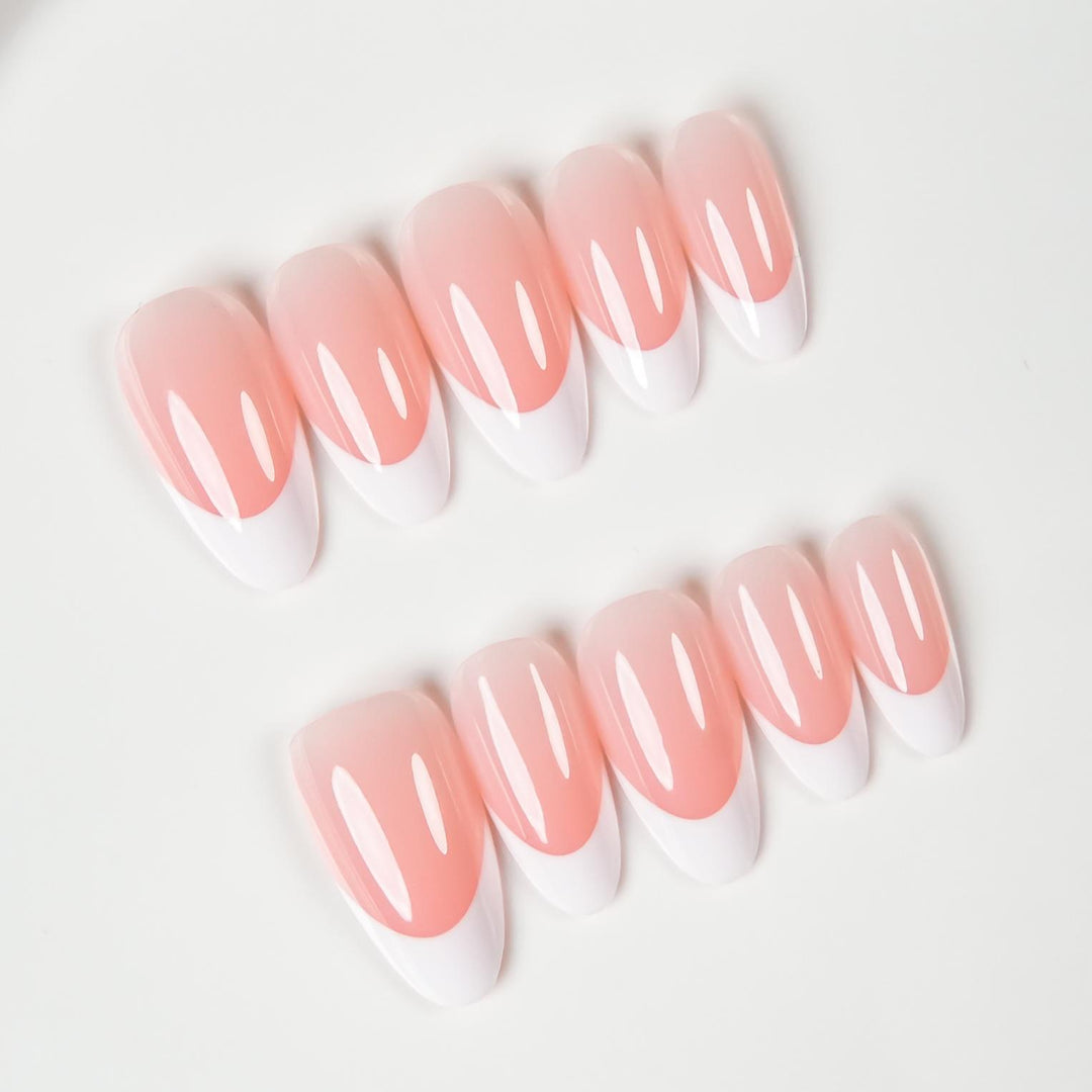 Ombre French Tip Press-On Nails