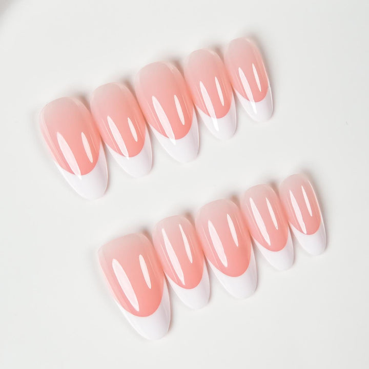 Ombre French Tip Press-On Nails