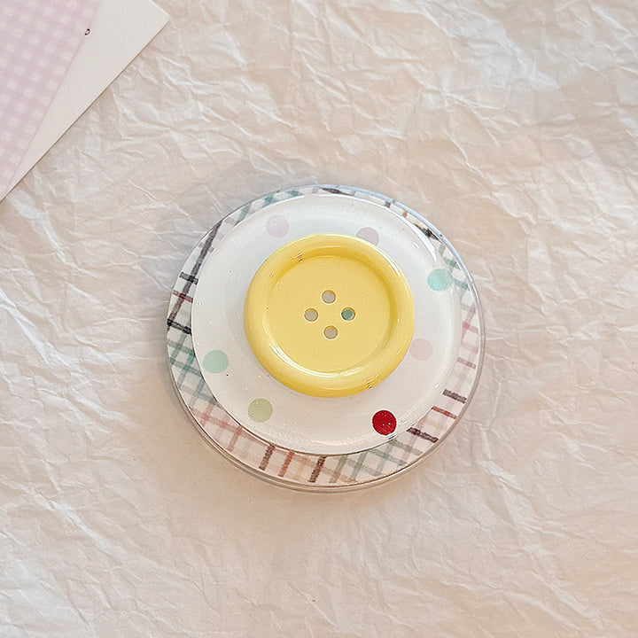 Decorative coaster in button design Stornfield