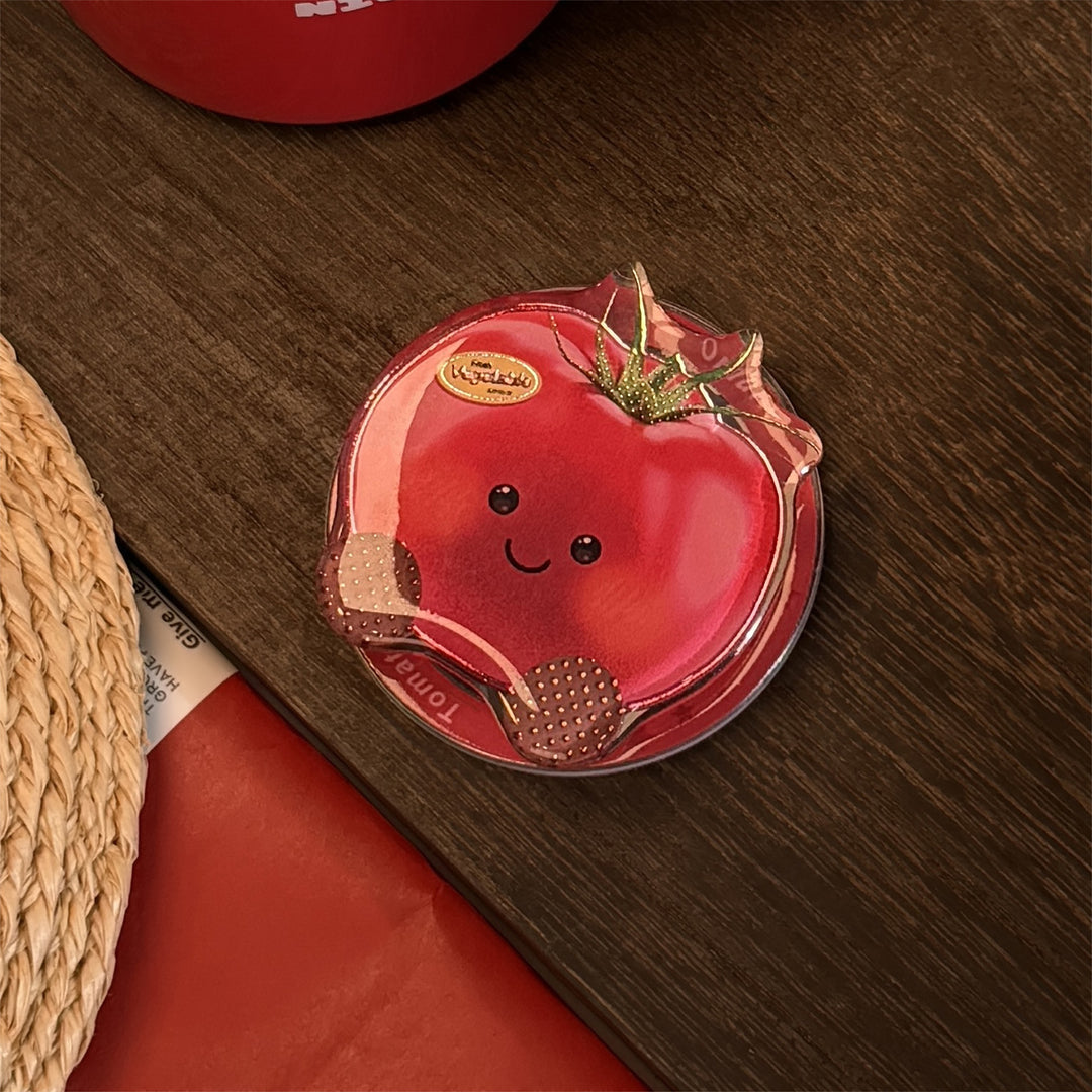 Funny coaster in eggplant design Stornfield