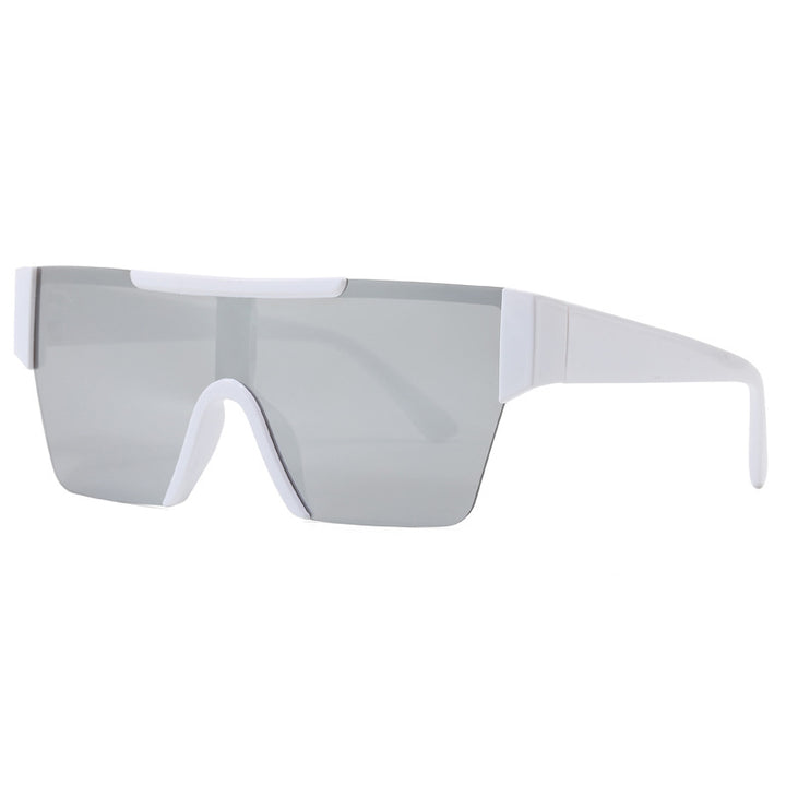 Women's futuristic sports sunglasses with UV protection and wide lens area Stornfield