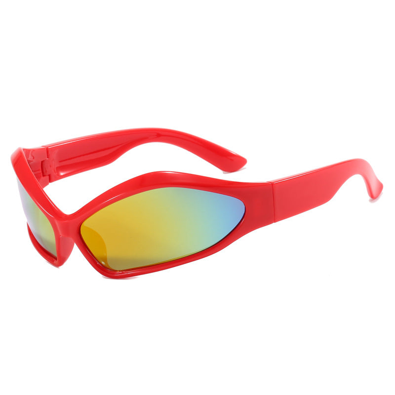 Women's Sporty Sunglasses with Aerodynamic Design Stornfield