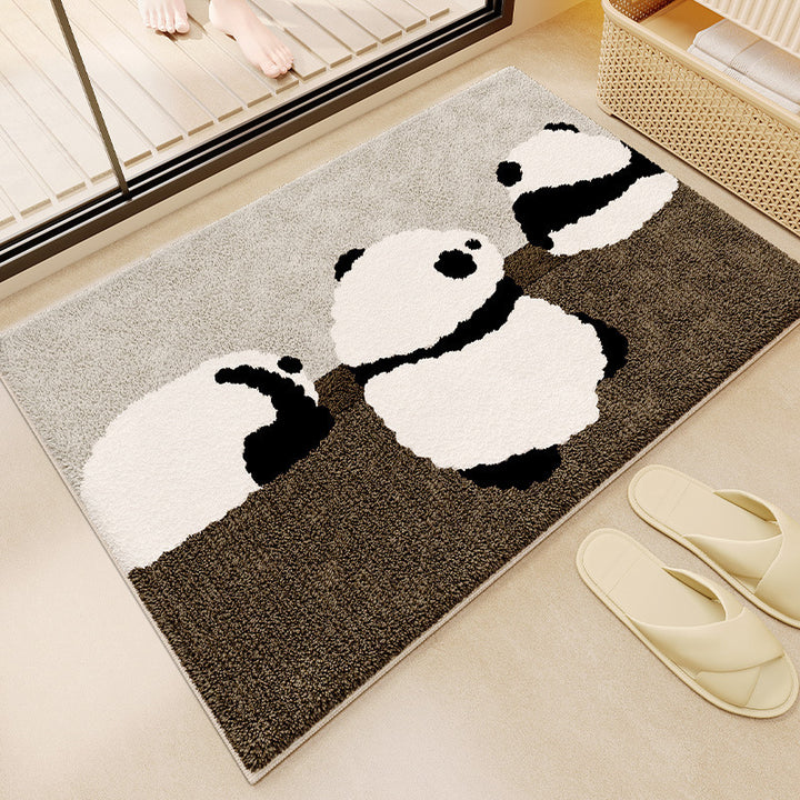 Cute Puppy Shaped Bath Mat