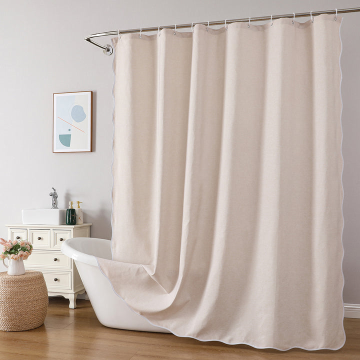 Modern Minimalist Shower Curtain Stornfield