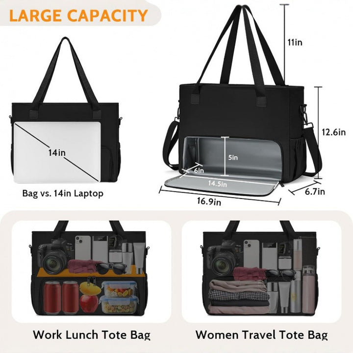 Insulated cooler bag with removable inner compartment Stornfield