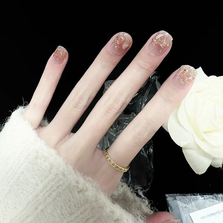 Decorative Glitter Press-On Nail Tips Stornfield