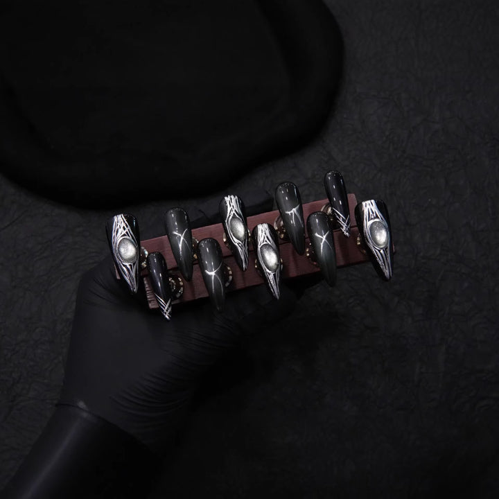 Artistic Stiletto Nail Enhancements