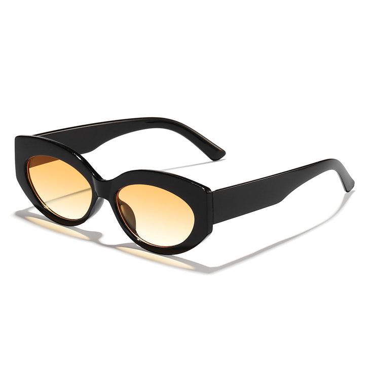 Ladies Cat-Eye Sunglasses with Playful Transparency Design Stornfield