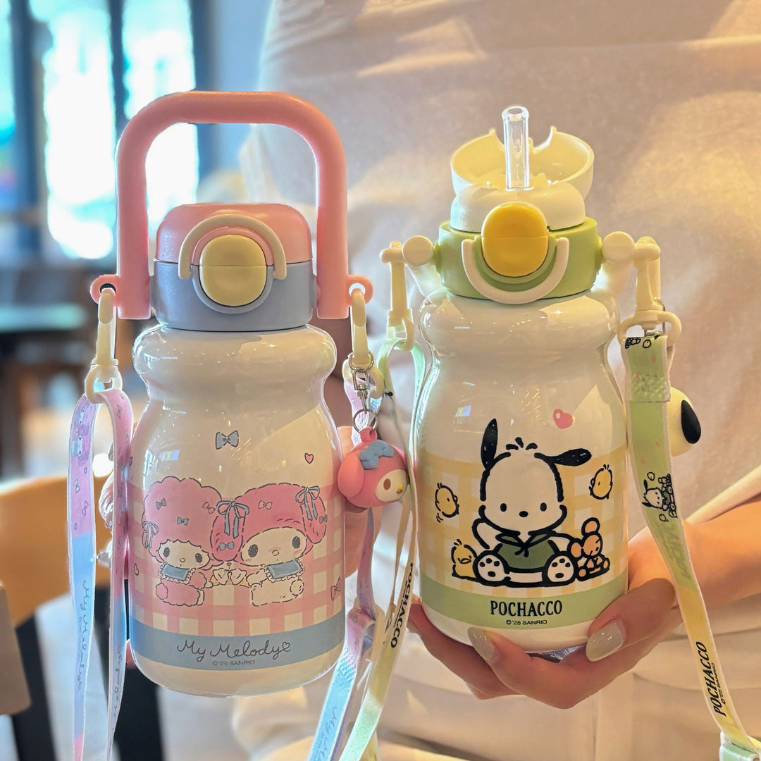 Women's water bottle with stylish Kuromi design Stornfield