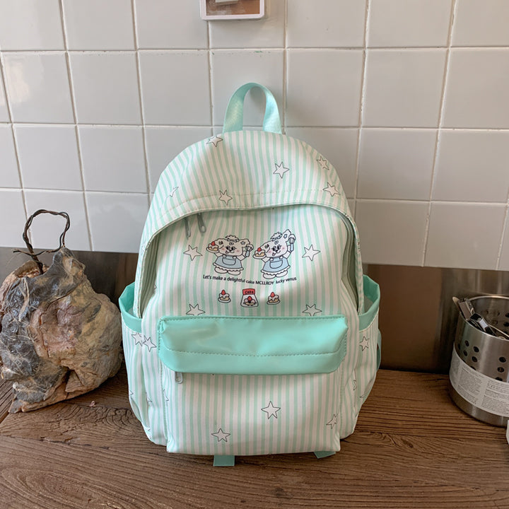 Backpack with Colorful Animal Design and Practical Compartments Stornfield