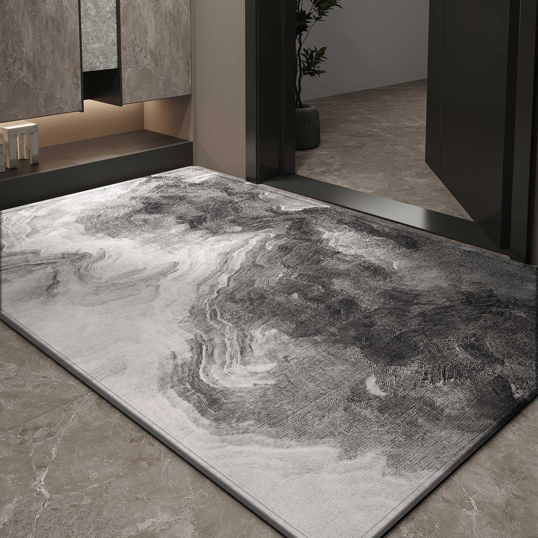 Abstract Patterned Area Rug