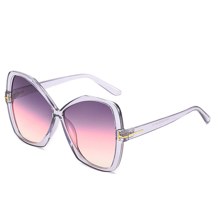 Fashionably Oversized Geometric Sunglasses Stornfield