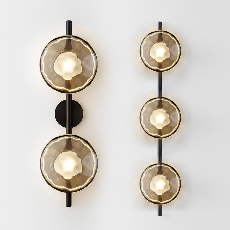 Modern Dual-Dome Wall Sconce