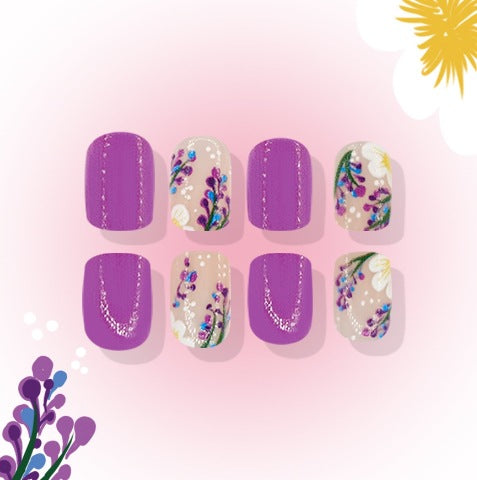 Floral Art Nail Enhancements Stornfield