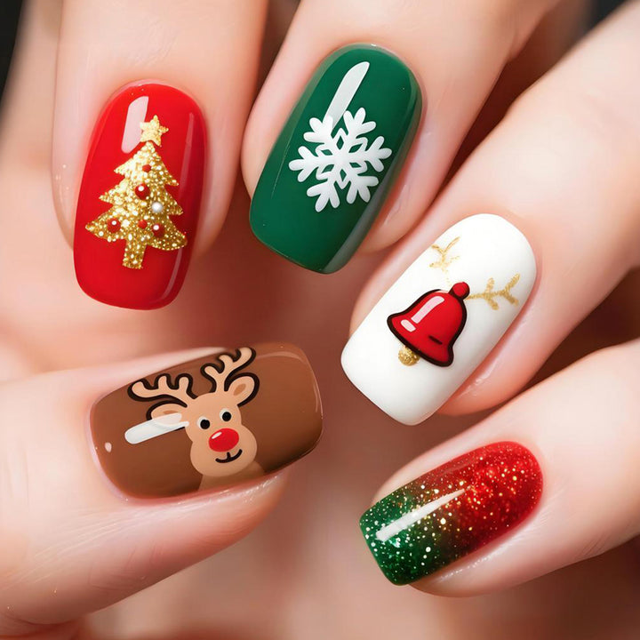 Holiday-Themed Gel Nail Kit Stornfield