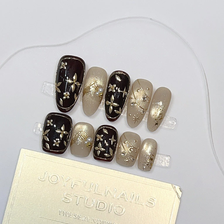 Artistic Press-On Nail Collection Stornfield