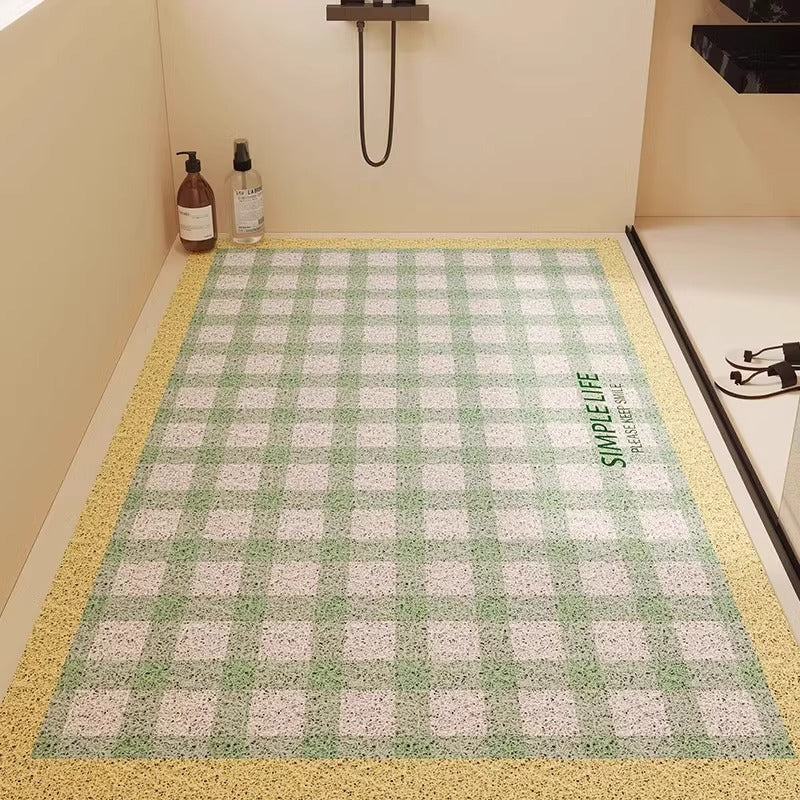 Abstract Stone Pattern Bath Mat