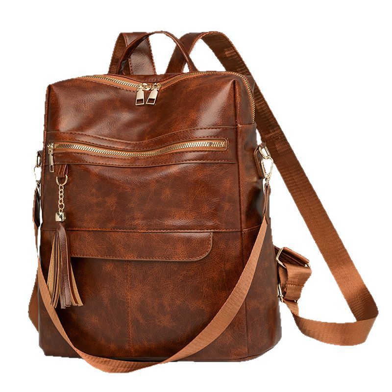 Multi-Purpose Stylish Leather Backpack Stornfield