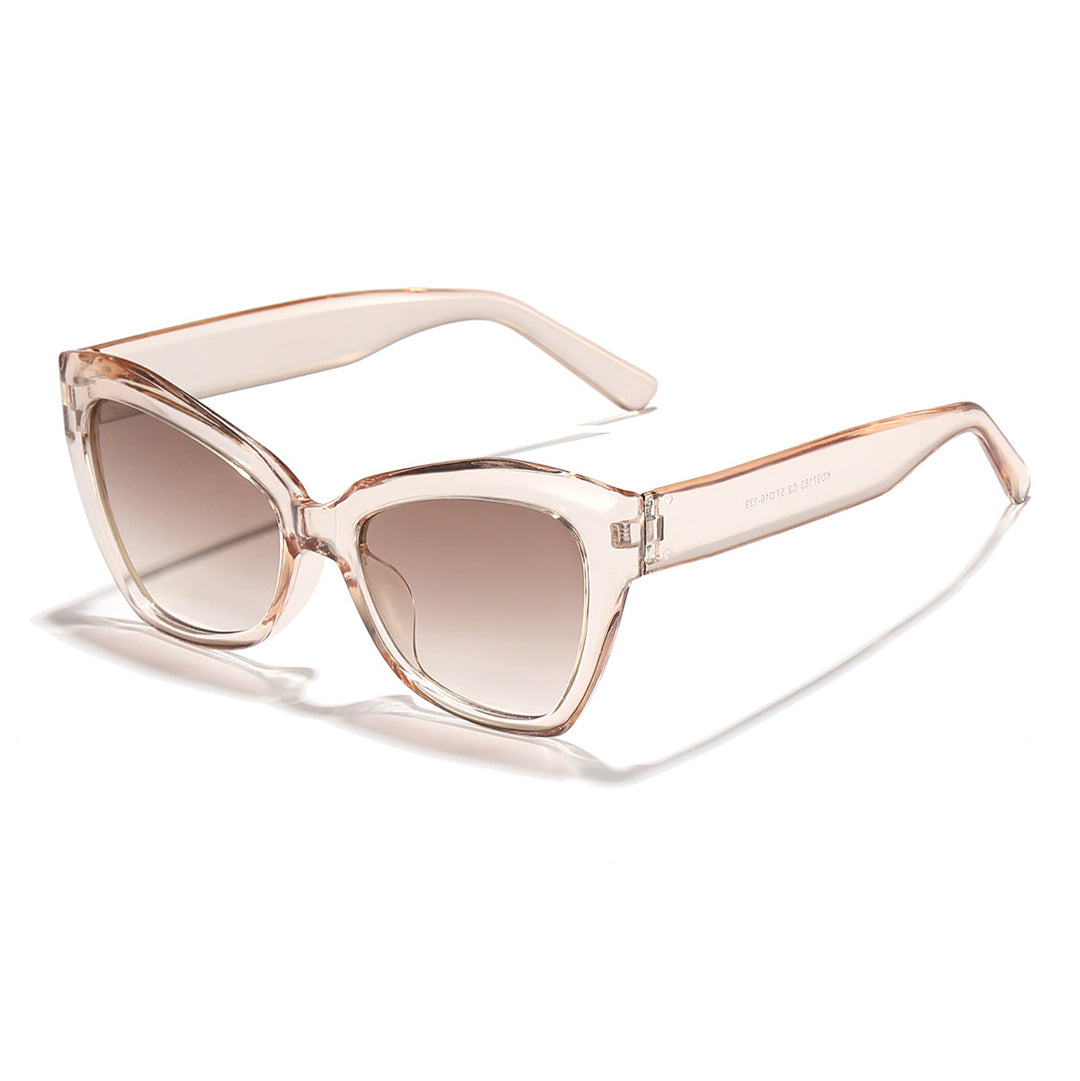 Women's Cat-Eye Sunglasses with stylish transparent frame Stornfield
