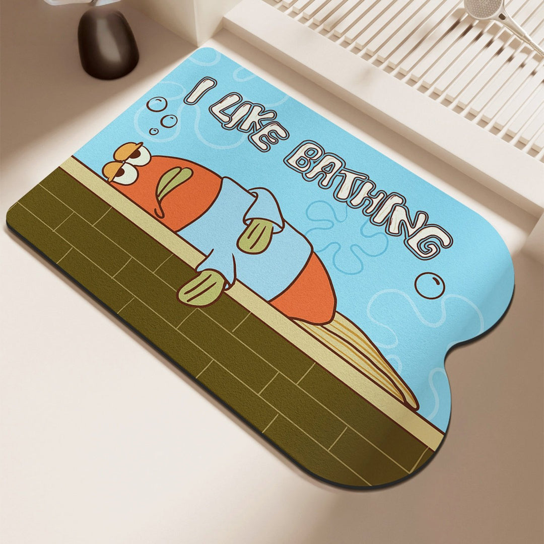 Fun-Themed Bath Mat