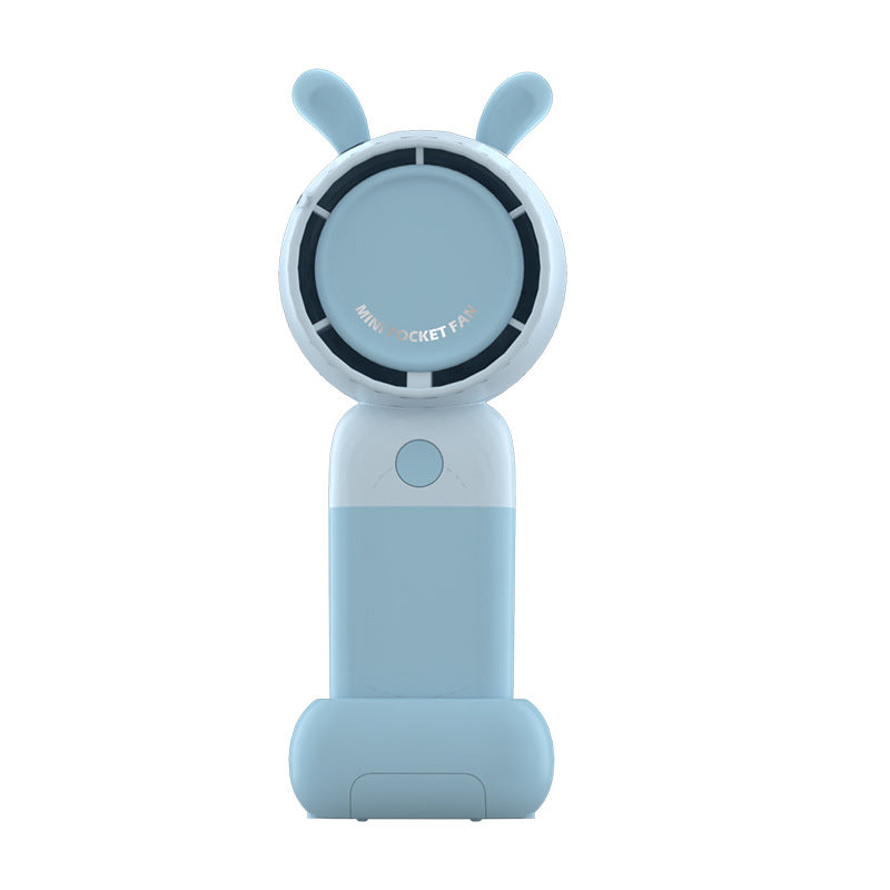 Women's Portable Handheld Fan with Cute Bear Design Stornfield
