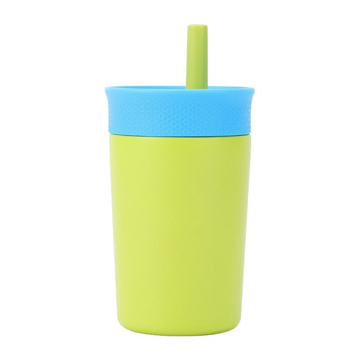 Women's practical insulated cup with integrated straw Stornfield